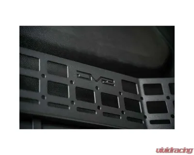 DV8 Off-Road Front Door Pocket Molle Panels for 2018-2025 Jeep Gladiator JT Wrangler JL JLU - MPJL-05