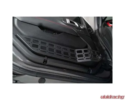DV8 Off-Road Front Door Pocket Molle Panels for 2018-2025 Jeep Gladiator JT Wrangler JL JLU - MPJL-05