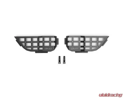 DV8 Off-Road Rear Door Pocket Molle Panels for 2018-2025 Jeep Gladiator JT Wrangler JLU - MPJL-06