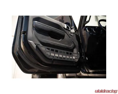 DV8 Off-Road Molle Pockets for 2018-2025 Jeep Wrangler JL JLU Front Doors - MPJL-07