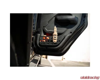 DV8 Off-Road Slim Rear Door Molle Pockets for 2018-2025 Jeep Wrangler JLU Gladiator JT - MPJL-08