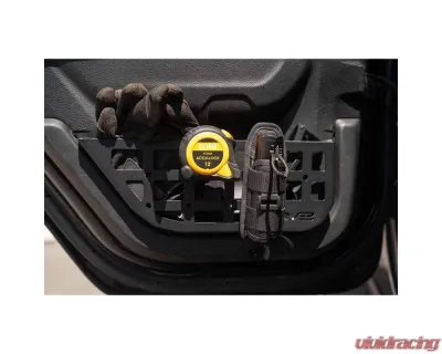 DV8 Off-Road Slim Rear Door Molle Pockets for 2018-2025 Jeep Wrangler JLU Gladiator JT - MPJL-08