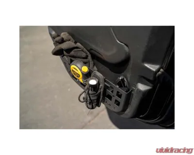 DV8 Off-Road Slim Rear Door Molle Pockets for 2018-2025 Jeep Wrangler JLU Gladiator JT - MPJL-08