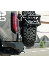 2021-2024 Ford Bronco DV8 Offroad Spec Series Rear Bumper                                     - RBBR-05 - Image 4