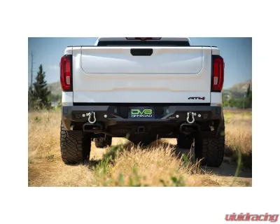 DV8 Off-Road RBCS1-03 Rear Bumper for 2019-2025 Chevrolet Silverado, GMC Sierra 1500 - RBCS1-03