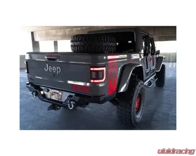 DV8 Offroad FS-15 Series Rear Bumper Jeep Gladiator JT 2020-2023 - RBGL-11