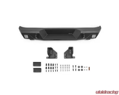 DV8 Off-Road FS-7 Series Rear Bumper for 2007-2018 Jeep Wrangler JK JKU, Steel - RBJK-12