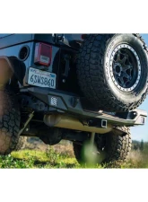 DV8 Off-Road FS-7 Series Rear Bumper for 2007-2018 Jeep Wrangler JK JKU, Steel                                     - RBJK-12 - Image 3
