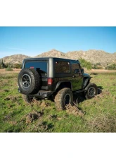 DV8 Off-Road FS-7 Series Rear Bumper for 2007-2018 Jeep Wrangler JK JKU, Steel                                     - RBJK-12 - Image 4