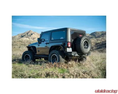 2007-2018 Jeep Wrangler JK JKU DV8 Offroad Mto Series Rear Bumper - RBJK-13