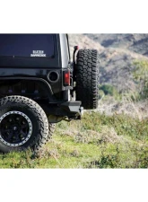 2007-2018 Jeep Wrangler JK JKU DV8 Offroad Mto Series Rear Bumper                                     - RBJK-13 - Image 6