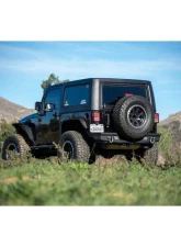 2007-2018 Jeep Wrangler JK JKU DV8 Offroad Mto Series Rear Bumper                                     - RBJK-13 - Image 7