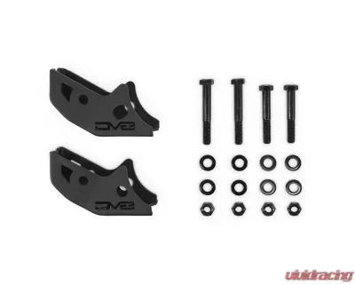2016-2023 Toyota Tacoma DV8 Offroad Rear Shock Skid Plates - SPTT1-02