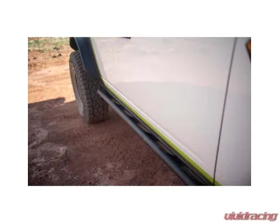 2021-2024 Ford Bronco DV8 Offroad Fs-15 4-Door Rock Sliders V2 - SRBR-07