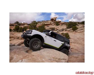 2021-2024 Ford Bronco DV8 Offroad Fs-15 4-Door Rock Sliders V2 - SRBR-07