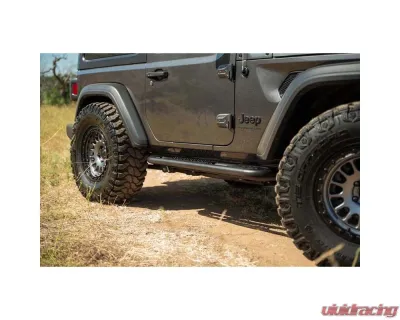 2018-2025 Jeep Wrangler JL 2-Door DV8 Offroad Oe Plus Side Steps - SRJL-10