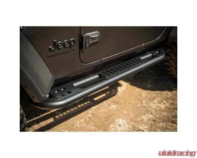 2018-2025 Jeep Wrangler JL 2-Door DV8 Offroad Oe Plus Side Steps - SRJL-10
