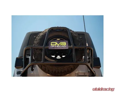 2007-2018 Jeep Wrangler DV8 Offroad Body Mounted Tire Carrier - TCJK-14