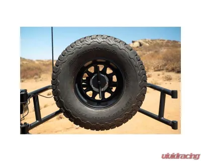2007-2018 Jeep Wrangler DV8 Offroad Body Mounted Tire Carrier - TCJK-14