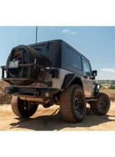 2007-2018 Jeep Wrangler DV8 Offroad Body Mounted Tire Carrier                                     - TCJK-14 - Image 5