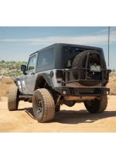 2007-2018 Jeep Wrangler DV8 Offroad Body Mounted Tire Carrier                                     - TCJK-14 - Image 6