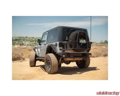 2007-2018 Jeep Wrangler DV8 Offroad Body Mounted Tire Carrier - TCJK-14