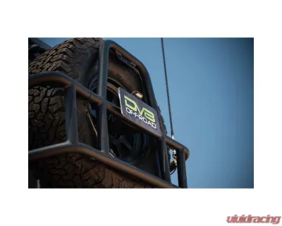2007-2018 Jeep Wrangler DV8 Offroad Body Mounted Tire Carrier - TCJK-14