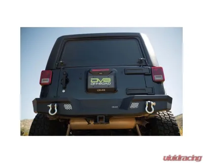 2007-2018 Jeep Wrangler JK JKU DV8 Offroad Spare Tire Delete - TSJK-01