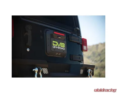 2007-2018 Jeep Wrangler JK JKU DV8 Offroad Spare Tire Delete - TSJK-01