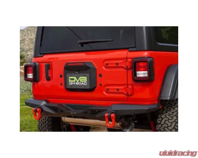 2018-2025 Jeep Wrangler JL JLU DV8 Offroad Spare Tire Delete - TSJL-04