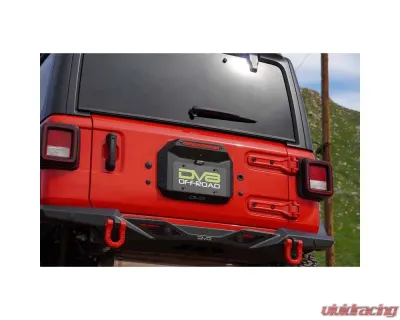 2018-2025 Jeep Wrangler JL JLU DV8 Offroad Spare Tire Delete - TSJL-04