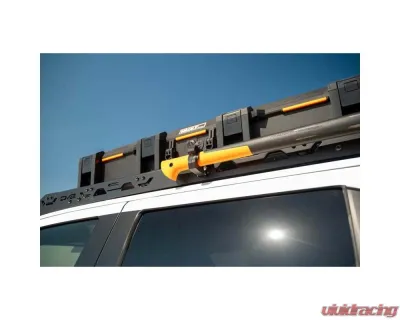 DV8 Off-Road Quick Release Molle Tool Mounts Pair for UNRM-01 - Durable Black Finish - UNRM-01