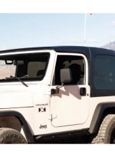 DV8 Offroad Hardtop Rear Window Replacement Kit w/ Hinges and Struts Jeep Wrangler TJ 1997-2006                                     - A-HT96WNDW - Image 3