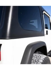 DV8 Offroad Hardtop Rear Window Replacement Kit w/ Hinges and Struts Jeep Wrangler TJ 1997-2006                                     - A-HT96WNDW - Image 5