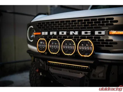 DV8 Offroad 20-Inch Halo Elite Dual Row Light Bar w/ Accent Light - BE20EW200W-H