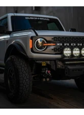 DV8 Offroad 20-Inch Halo Elite Dual Row Light Bar w/ Accent Light                                     - BE20EW200W-H - Image 8