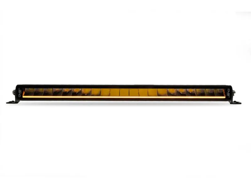 DV8 Offroad 20-Inch Halo Elite Single Row Light Bar w/ Accent Light - BE20SW105W-H