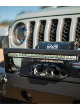 DV8 Offroad 20-Inch Halo Elite Single Row Light Bar w/ Accent Light                                     - BE20SW105W-H - Image 10