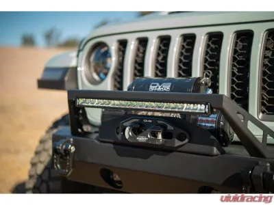 DV8 Offroad 20-Inch Halo Elite Single Row Light Bar w/ Accent Light - BE20SW105W-H