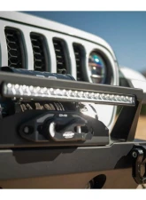 DV8 Offroad 20-Inch Halo Elite Single Row Light Bar w/ Accent Light                                     - BE20SW105W-H - Image 12