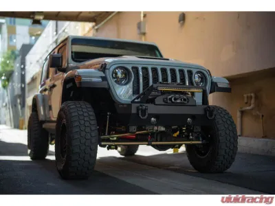 DV8 Offroad 20-Inch Halo Elite Single Row Light Bar w/ Accent Light - BE20SW105W-H