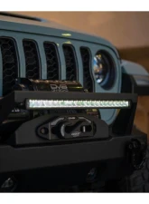 DV8 Offroad 20-Inch Halo Elite Single Row Light Bar w/ Accent Light                                     - BE20SW105W-H - Image 8