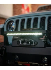 DV8 Offroad 20-Inch Halo Elite Single Row Light Bar w/ Accent Light                                     - BE20SW105W-H - Image 9