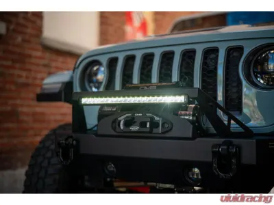 DV8 Offroad 20-Inch Halo Elite Single Row Light Bar w/ Accent Light - BE20SW105W-H