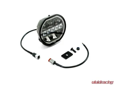 DV8 Offroad 7-Inch Halo Elite Round Light w/ Accent Halo - BE7RW108W-H