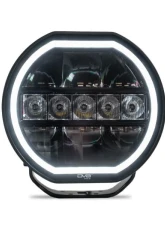 DV8 Offroad 7-Inch Halo Elite Round Light w/ Accent Halo                                     - BE7RW108W-H - Image 3