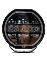 DV8 Offroad 7-Inch Halo Elite Round Light w/ Accent Halo                                     - BE7RW108W-H - Image 4