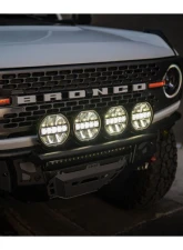 DV8 Offroad 7-Inch Halo Elite Round Light w/ Accent Halo                                     - BE7RW108W-H - Image 7