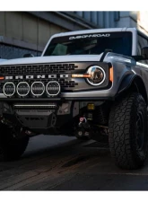 DV8 Offroad 7-Inch Halo Elite Round Light w/ Accent Halo                                     - BE7RW108W-H - Image 9