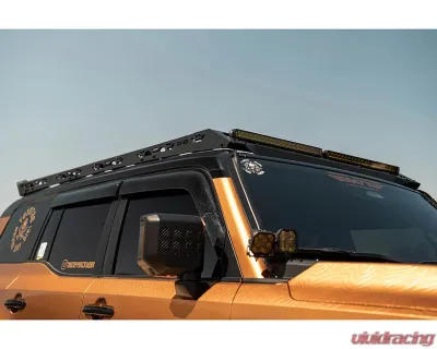 DV8 Off-Road Roof Rack Light Mount Toyota Land Cruiser | Lexus GX550 2025 - RRTL4-01L